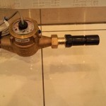 給水管の閉栓